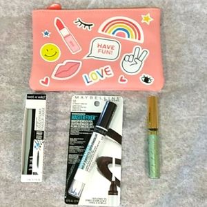 3 Piece Makeup+1 Makeup Bag